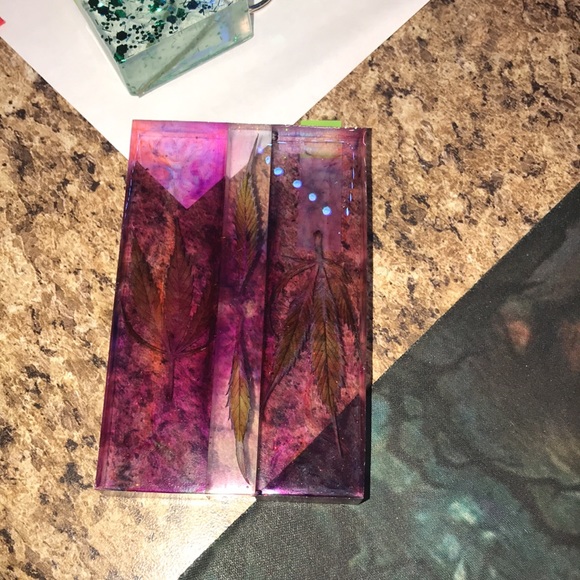 Epoxy Resin Businesses Card Holder - Picture 3 of 3